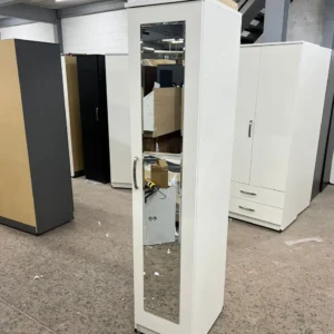 Home 3 1 door mirrored wardrobe