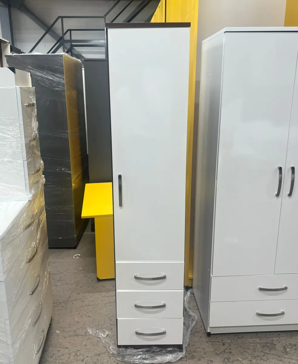 Single Wardrobe With Drawers 2 1 door wardrobe with 3 drawers