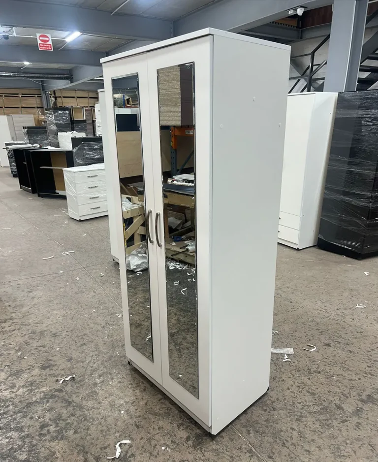 2 Door Mirrored Wardrobe 1 2 Door Mirrored Wardrobe