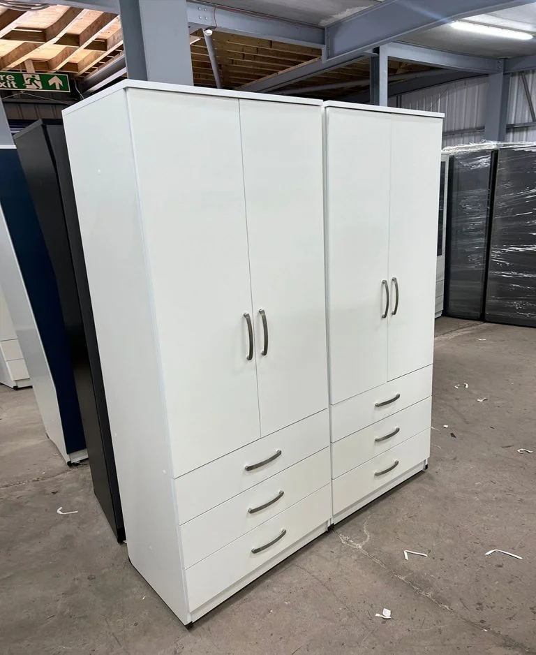 4 Door Wardrobe with 6 Drawers 1 4 Door Wardrobe