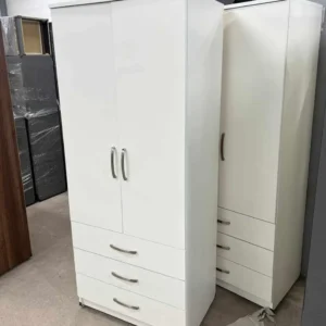 2 door wardrobe with drawers