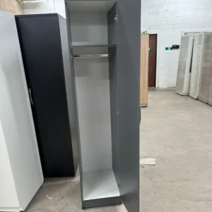 black wardrobe